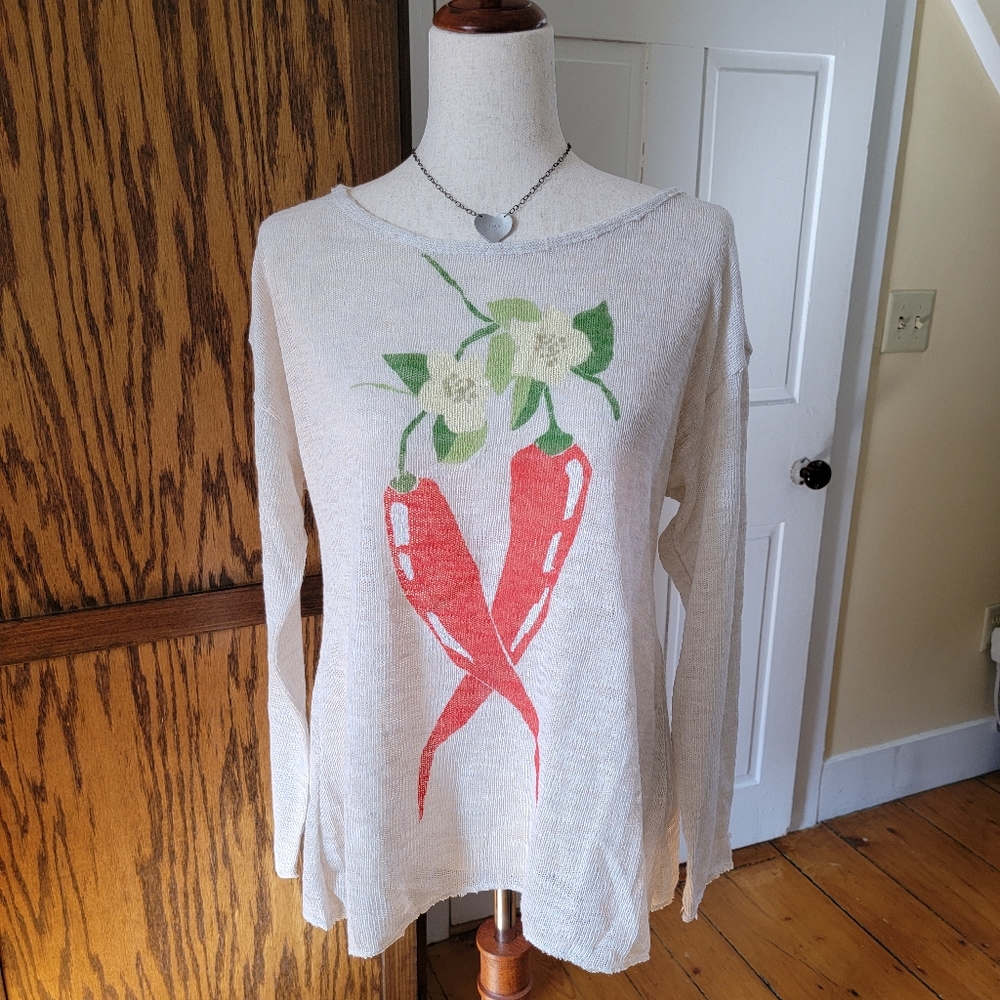 Wildfox Chili Pepper Sweater